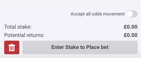 what does accept odds changes mean|What Happens To Your Bet When Odds Changes .